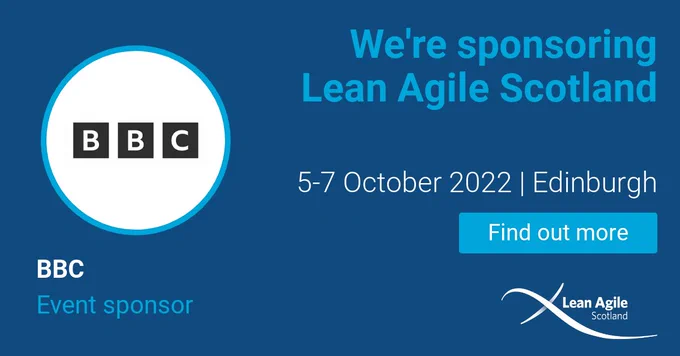 Lean Agile Scotland Sponsor | BBC