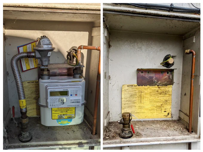 Gas Meter Gone!