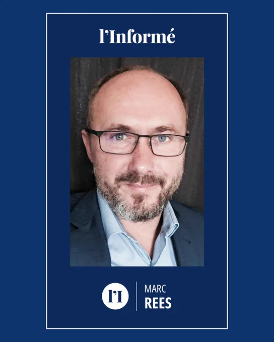 📌 La recrue du jour ! RGPD, Arcom, copie privée… rien de ce qui touche au droit du numérique n’échappe à Marc Rees, @reesmarc qui suit ces sujets depuis plus de 20 ans. Ancien rédacteur en chef de Next INpact, il fera partie de l'aventure de @LInforme_ !