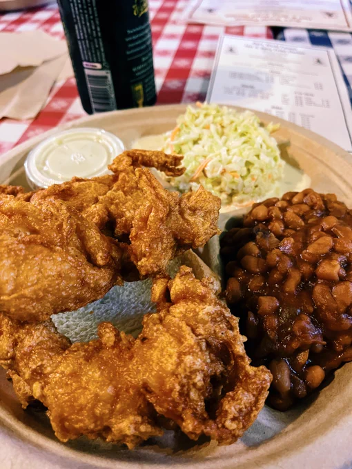 Fried chicken meal