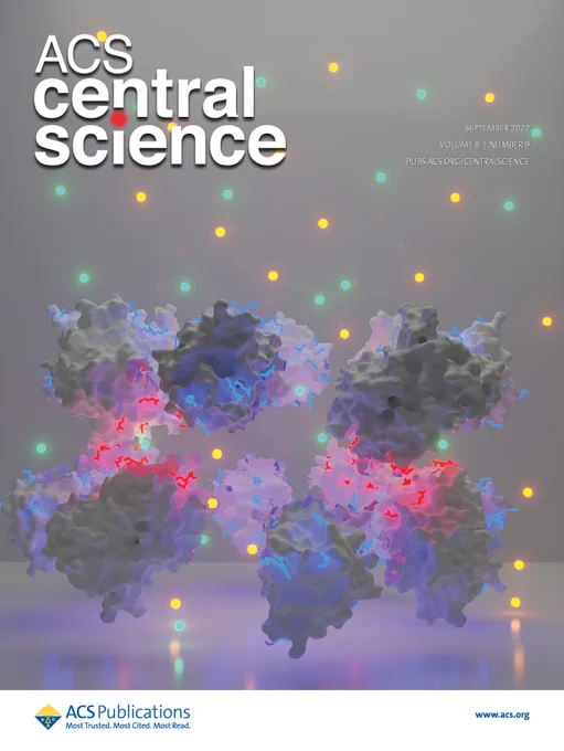 Supercharged proteins assembling. Image rendered in Blender. 