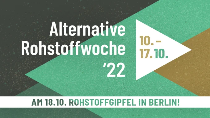 Alternative Rohstoffwoche vom 10.-17. Oktober 2022