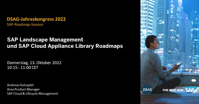 Erfahren Sie mehr über unsere Roadmaps am DSAG Jahreskongress 2022