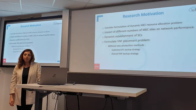 ESR5: Maryam Masoumi hosted by Universidad de Valladolid, Spain.

