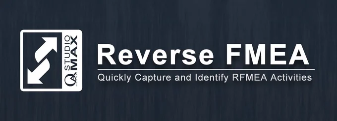 Reverse FMEA in QA Assistant Studio MAX
