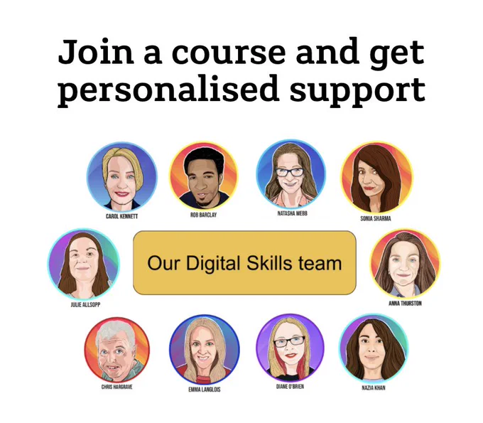 Join a course and get personalised support. Our digital skills team at Manchester Adult Education