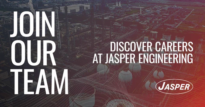 Join our team! Discover careers at Jasper Engineering.