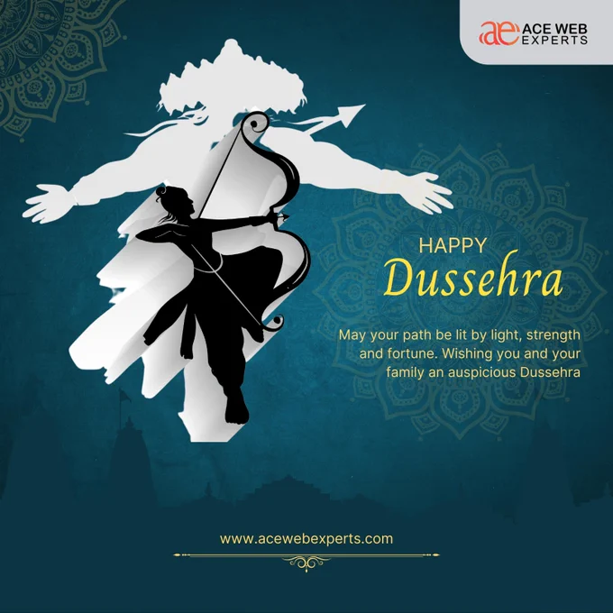 Happy Dussehra 2022 - Ace Web Experts