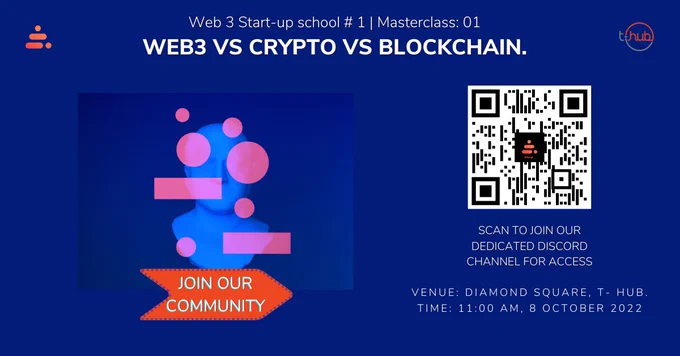 A Web3 Masterclass Seminar in Partnership with T-Hub
