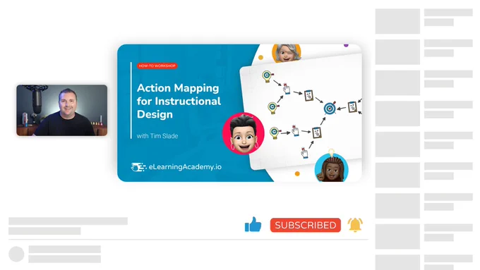 Thumbnail of Tim Slade from the live event with a screenshot of the event slide on a white and gray background.