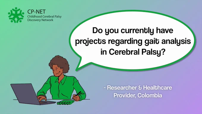 Do you currently have projects regarding gait analysis in CP?