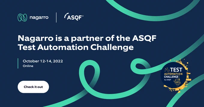 Nagarro is a Gold Sponsor for ASQF Test Automation Challenge 2022