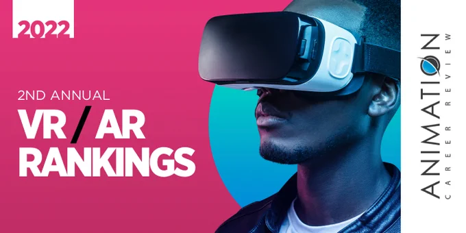 What are the top public AR/VR school programs in the US for 2022?