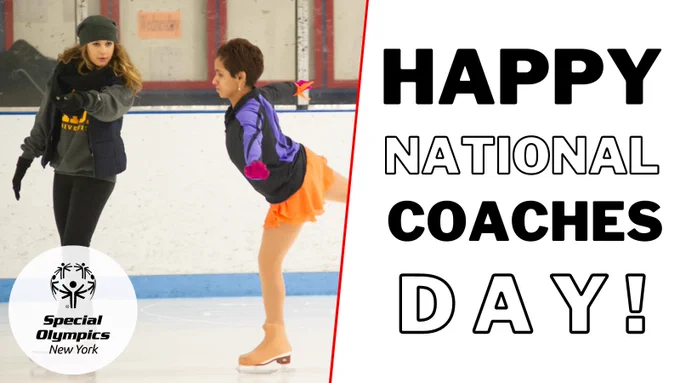 A figure skating coach gives direction to an athlete.