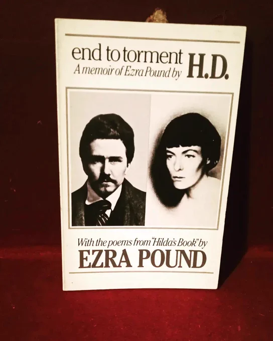 Image of book cover of H.D.s, "End to Torment: A memoir of Ezra Pound".