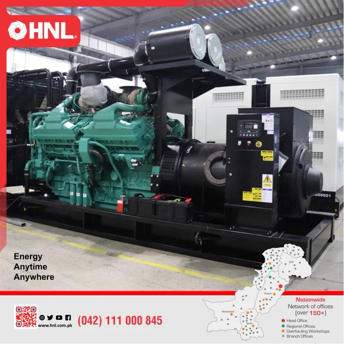 This #genset is one of the units of a commercial building project. The building is a complex of office building, financial business center, conference center, and exhibition center.
For more information call us on 
 92-42-111-000-845

#HNL #HitechNetworks #Energy #Genset #Backup #DCPower #Solution #FreeEnergy #Inverter #Rectifier #Monitoring #Telecom #AlternateEnergy #GlobalSolution #VersatileSolution 
