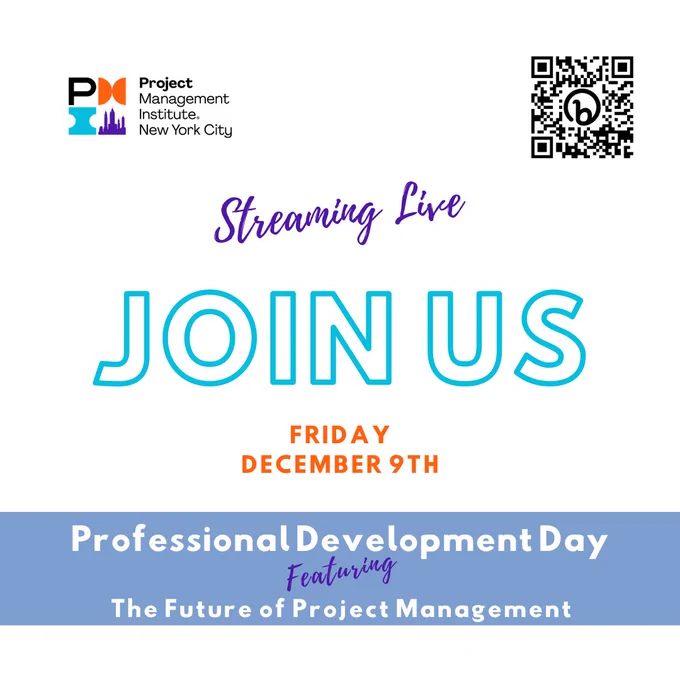 Join Us Dec 9th, 2022 @PMINYC Professional Development Day!