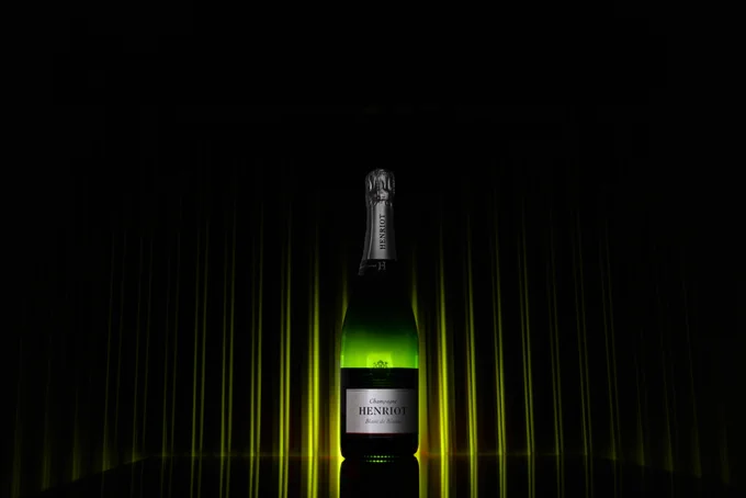 Glorious bottle of Henriot Blanc de Blancs 