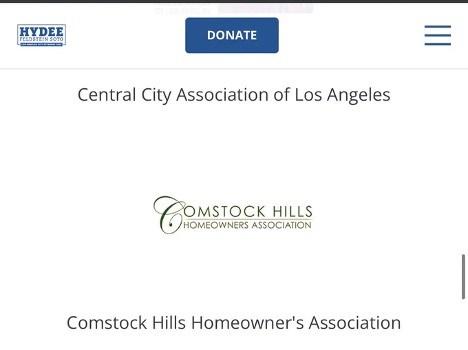 Hydee endorsement from homeowners association