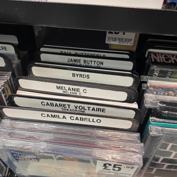 Jamie button album in HMV