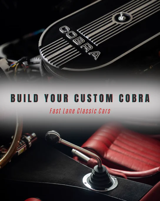 Build your own custom Shelby Cobra