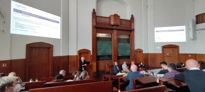 Participants at the CS Track satellite meeting at the ECSA2022 conference