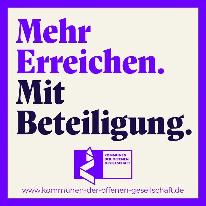 Mehr Erreichen. Mit Beteiligung.