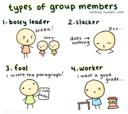 Just remember, when you’re working with friends, don’t get angry at them. Good relationships are more important than a few points for a grade 🤓