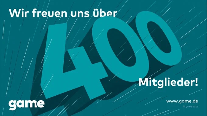 Wir freuen uns über 400 Mitglieder!
