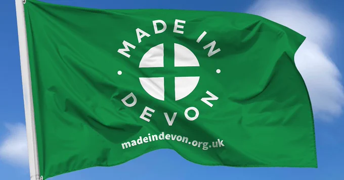 made in devon flag