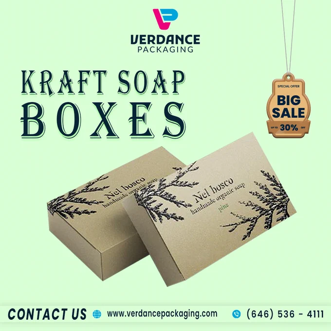 Custom Kraft Soap Boxes - Verdance Packaging