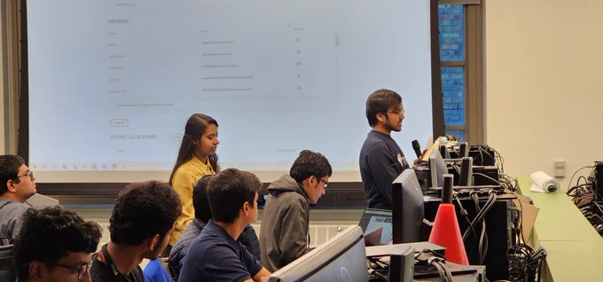 Bhagath '22, MSEE, joining Qualcomm in Jan23 and Aurchie, '23 MSEE, co-president of Penn Technograds