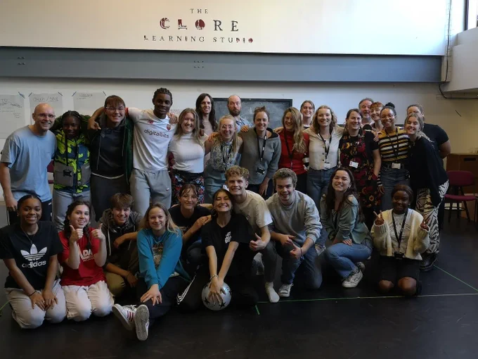 There's Nobody Else In The World And The World Was Made For Me are joined by Bristol Old Vic staff in the Clore rehearsal room