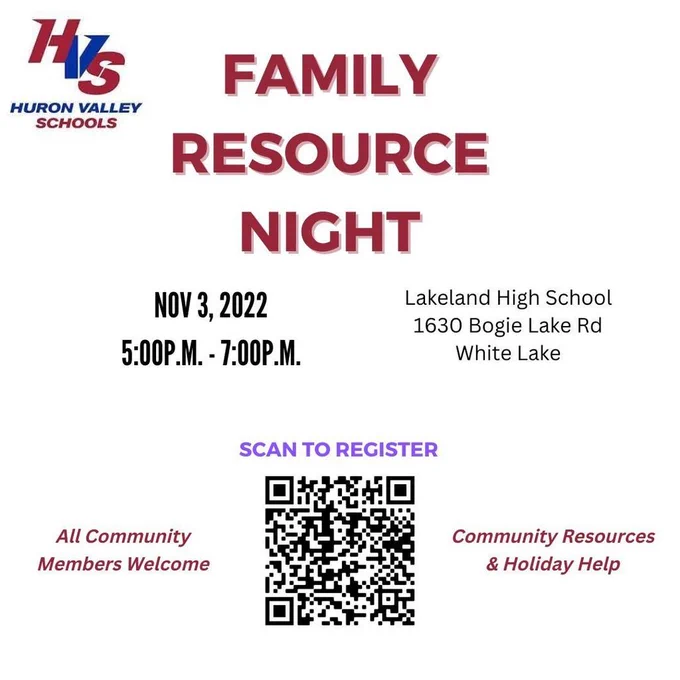 Family Resource Night