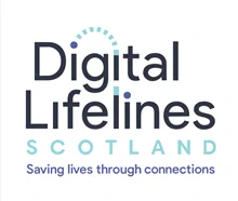 Digital Lifelines Scotland Logo - Saving Lives Through Connections