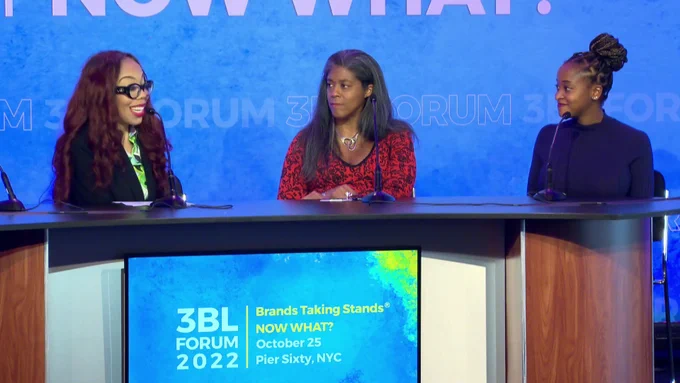 3BL Forum panel - Non-Traditional Pathways: Rethinking Access and Opportunity
Speakers include:

Keisha Katz, Director of Workforce and External Partnerships, Reel Works

Alia Jones-Harvey, Associate Commissioner, Workforce Development and Educational Initiatives, NYC Mayor's Office of Media and Entertainment

Facilitator: Melissa Potter, Vice President, Strategy and Impact - Content for Change, Paramount