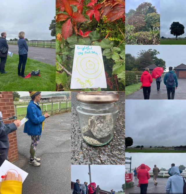 Nature for wellbeing session with Dr Lucy Loveday 