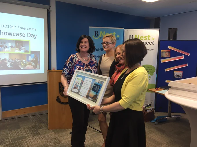 Joined an 8 month incubator programme in 2016 with BNEST now Social Impact Ireland at Nexus Innovation Centre in Limerick alongside Bridget of ADDMIDWEST Support Group 👏 walked in on flats and out on high heels metaphorically speaking,  learnt so much thanks to Eamon, Kasia of BNEST at time and amazing Nexus Innovation Centre team👥️️