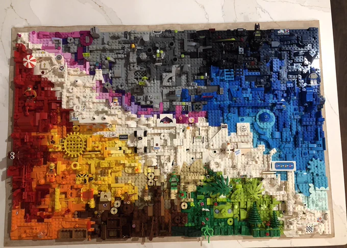 Lego art