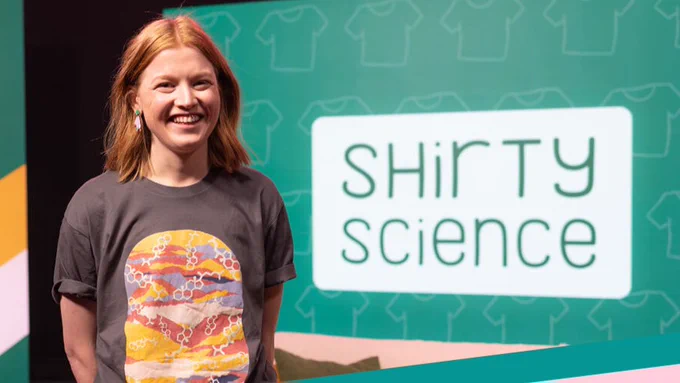 Madi, Shirty Science founder smiles at the camera