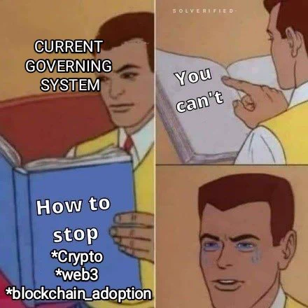 Crypto can't be stopped