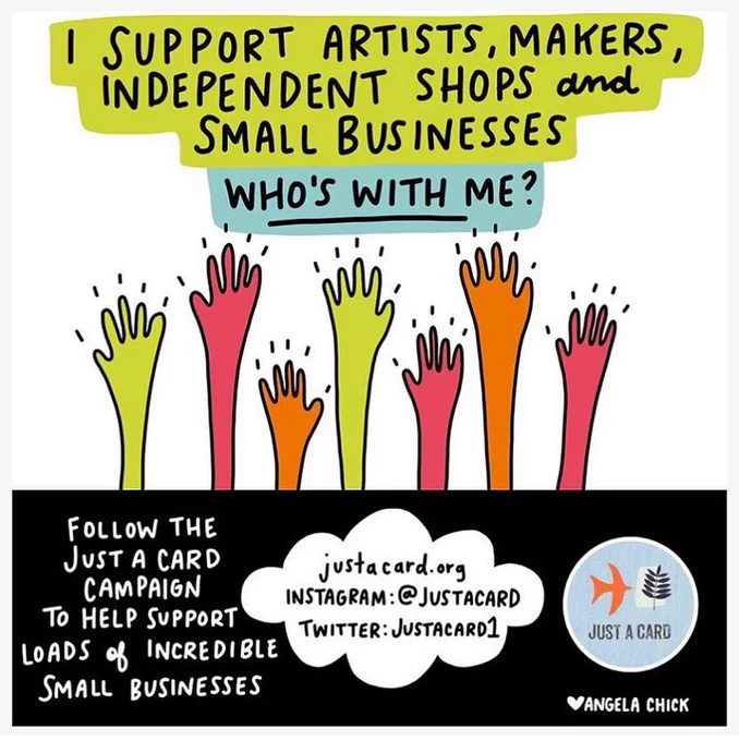 JUST A CARD campaign image by @missangelachick