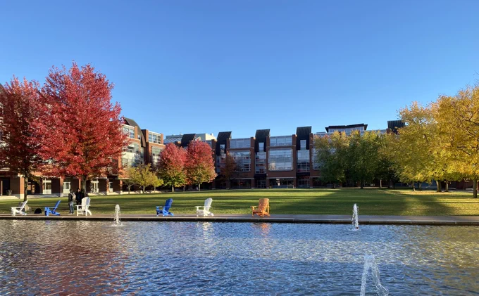 Ontario Tech University campus.