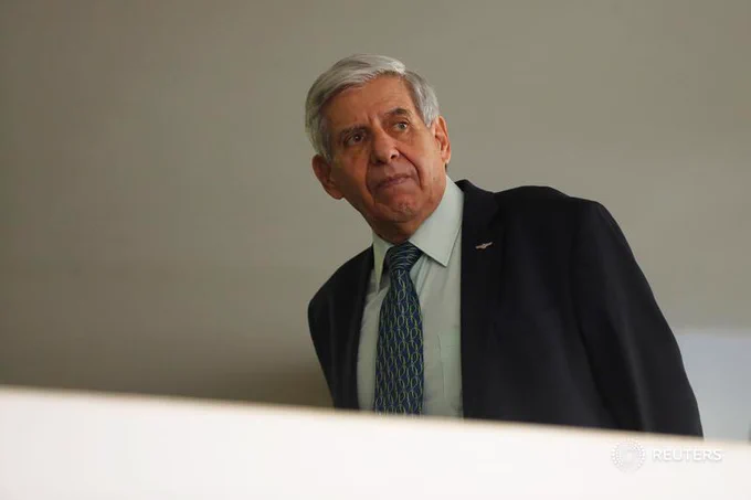 O ministro do Gabinete de Segurança Institucional, general da reserva Augusto Heleno, em foto de 4 de março de 2020.