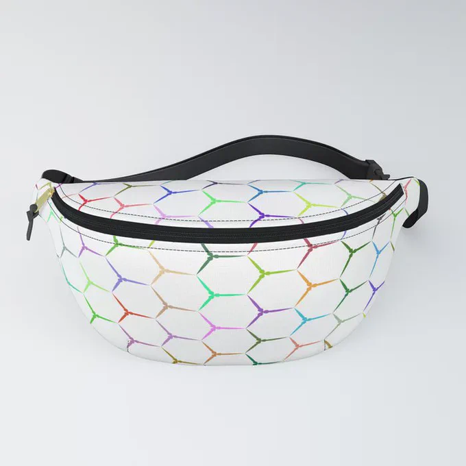 Tarzipan Color Mix Pattern Fanny Pack

Our fanny packs feature an adjustable waist strap and are made from a durable yet comfortable canvas-like material. It's comfy enough for the everyday but durable enough to take on whatever kind of hikes you're into. Each fanny pack features a soft interior lining to help protect your valuables and a padded back for peak wearable comfort.

Durable poly poplin, canvas-like exterior
Soft polyester lining with interior card pocket and chapstick holder
Foam padded back for extra comfort
Brass-toned, brushed nickel metal hardware
14.25" (W) x 3" (D) x 5.5" (H)
Adjustable belt fits from 23" to 48" around
Machine washable, lay flat or hang to dry
