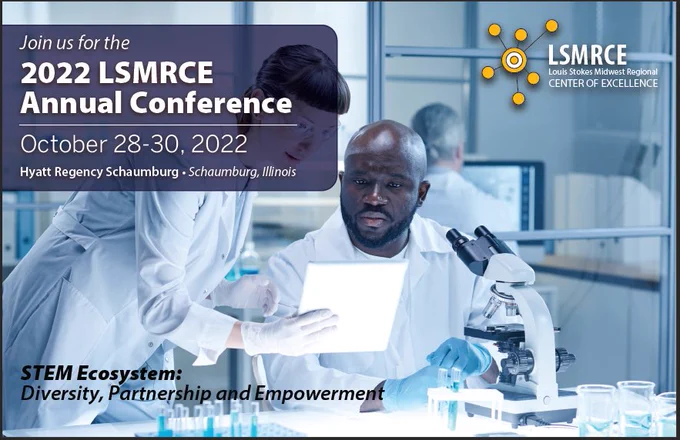 This #LSMRCE conference offers students, faculty mentors, educational researchers, and program administrators a platform to exchange knowledge and to cultivate a community of practitioners and scholars in the area of broadening the participation of underrepresented minorities (#URM) in Science, Technology, Engineering, and Mathematics (#STEM).