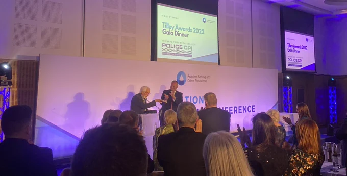 Prof Nick Tilley and CC Steve Watson
