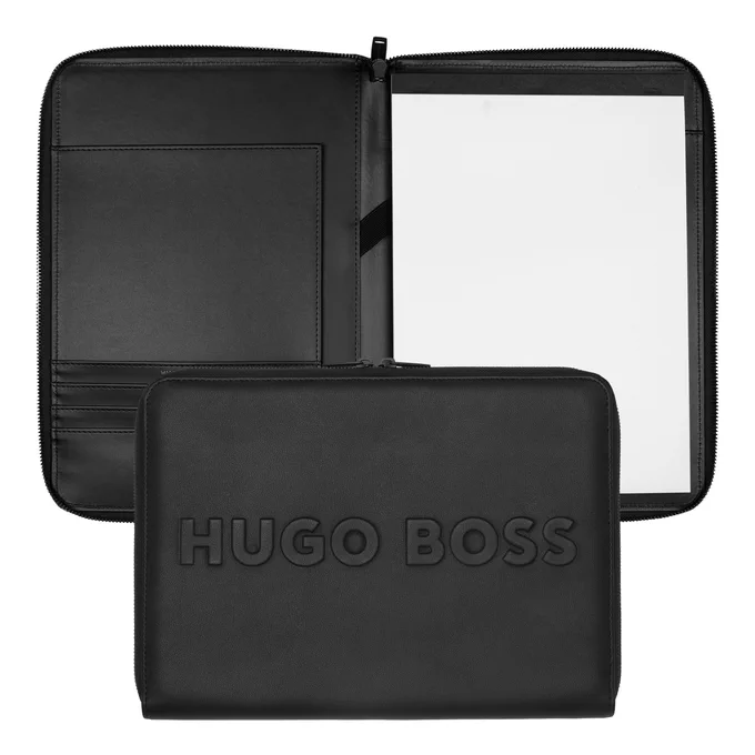 HUGO BOSS | Conference folder zip A4 | Label | Black
The Label line was crafted in honor of the bold, new brand logos, drawing on the contemporary look and feel, along with a new perspective on minimalist design. The traditional oversized logo approach is re-imagined and made fresh with a 3D effect, allowing for the piece to still have an understated and elegant feel, with refined accents and monochromatic details. This item is crafted in beautifully textured vegan leather, all the trims are monochromatic matt black, lending it a minimal feel. The iconic "HUGO BOSS" zipper puller has been refreshed this season, keeping the same modern feel but with a slightly updated shape. The perfect item to match with eponymous pens, or any other writing piece from the collection.

https://b2bgiftsshop.com/en-tw/products/conference-folder-zip-a4-label-black

#hugoboss #hugobossconferencefolder #hugoboss會議文件夾 #label #conferencefolder #A4 #A5 #corporategiftsforclients #giftforhim