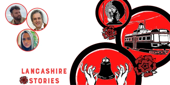 logo and author images