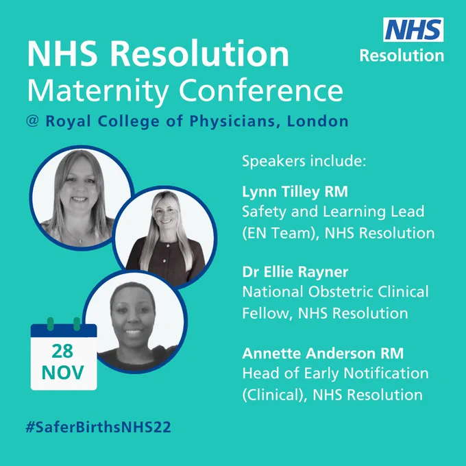 We’re delighted our conference 'Collaborate to improve maternity care' taking place next month is at full capacity.